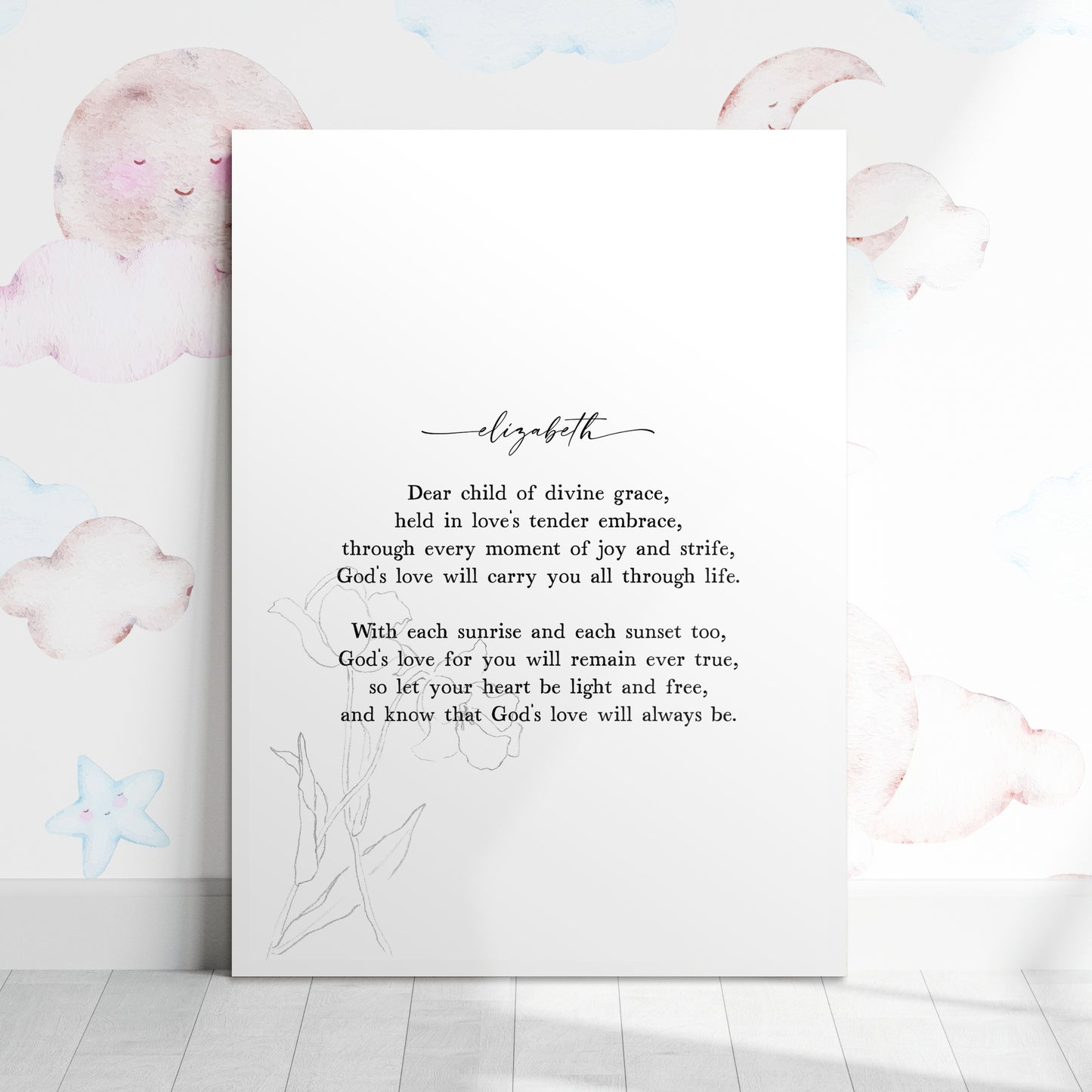 Devine Love ~ Unframed Print