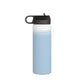 Serenity Ripple - 18oz Stainless Water Bottle
