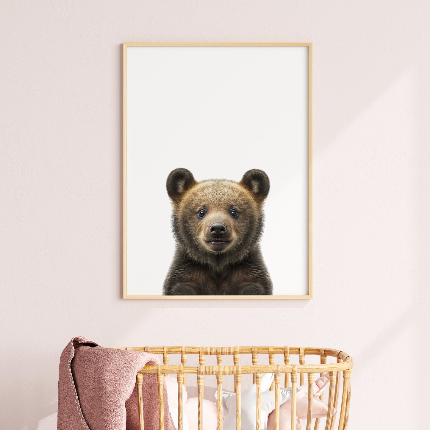 Baby Bear Portrait Print