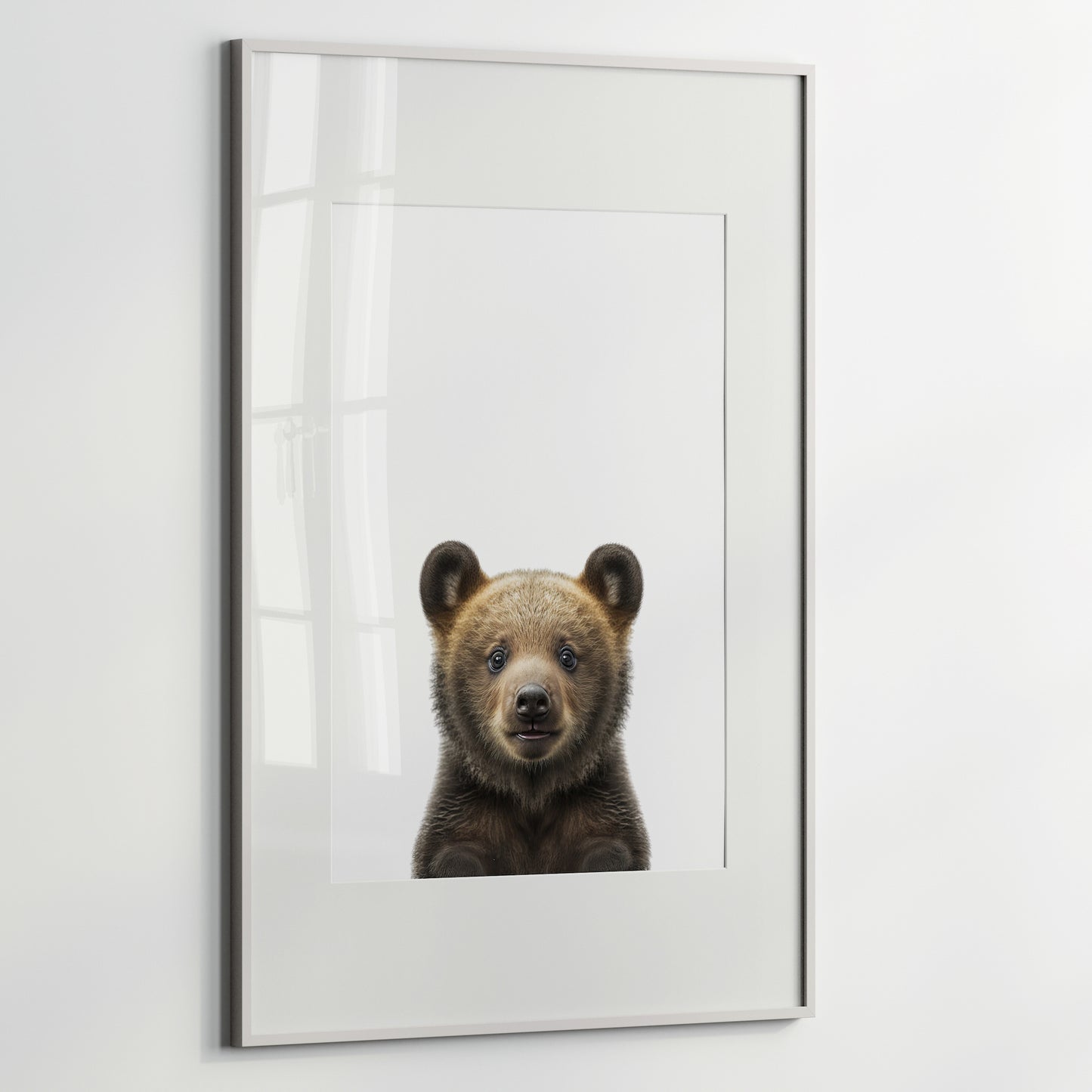 Baby Bear Portrait Print