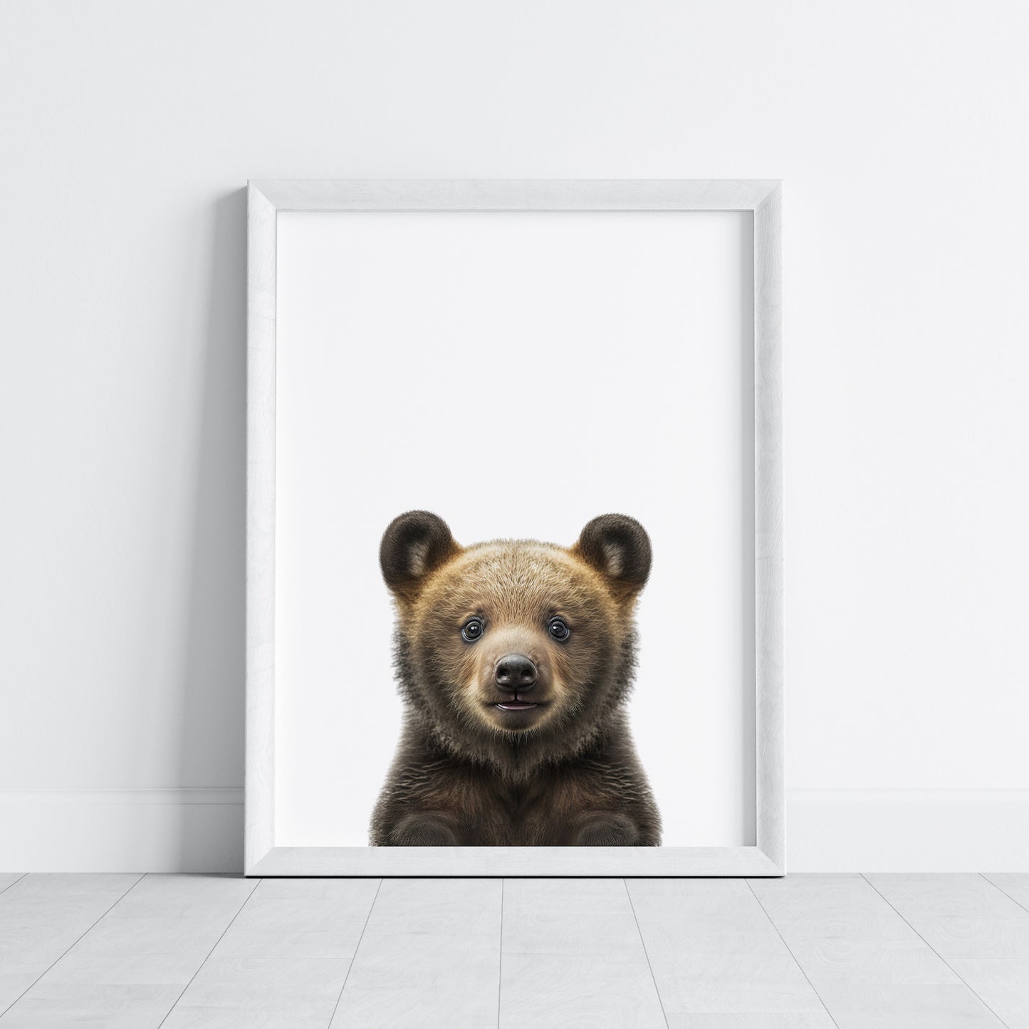 Baby Bear Portrait Print