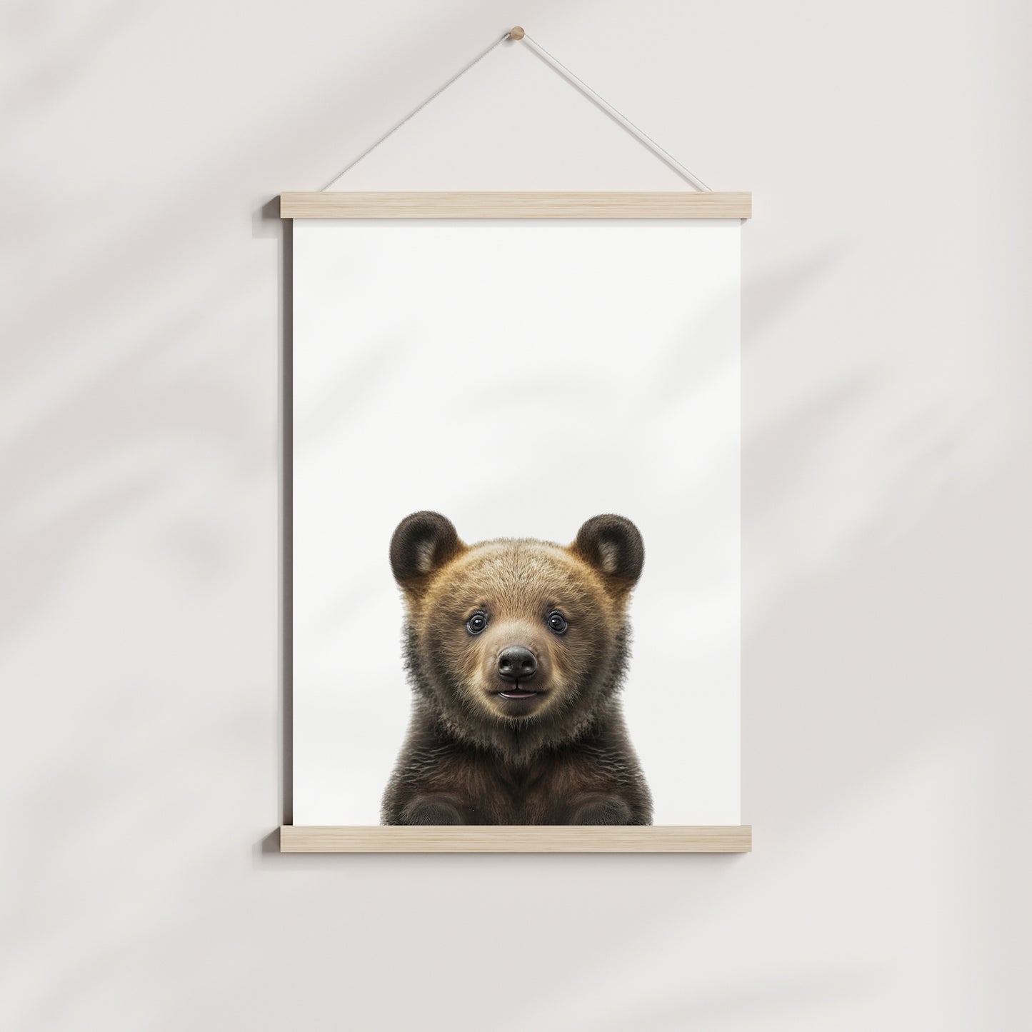 Baby Bear Portrait Print