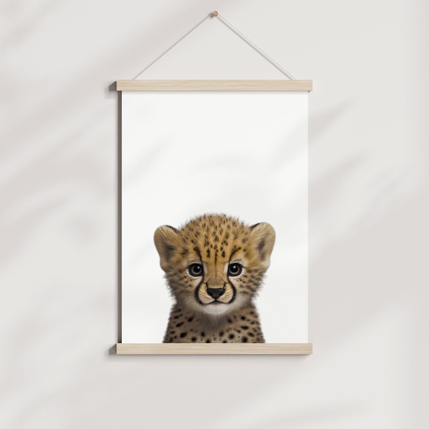 Baby Cheetah Portrait Print