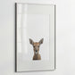 Baby Deer Portrait Print