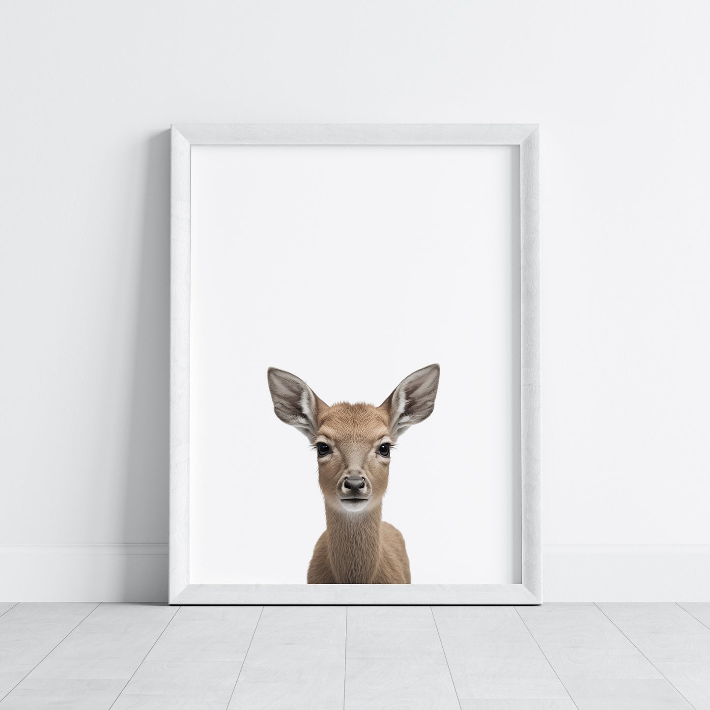 Baby Deer Portrait Print