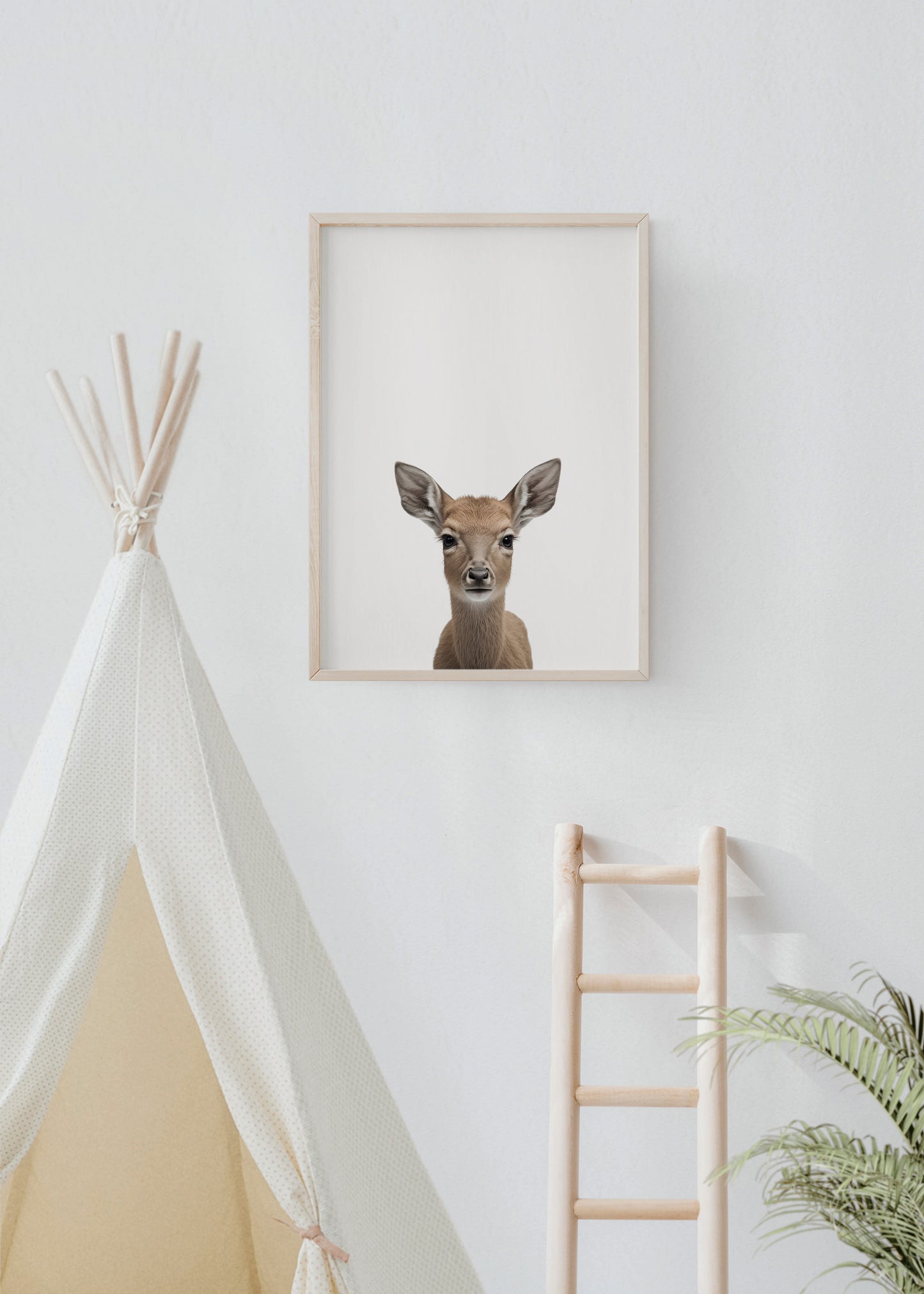 Baby Deer Portrait Print