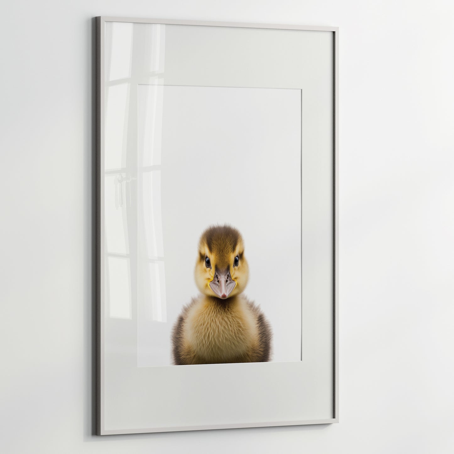 Baby Duckling Portrait Print