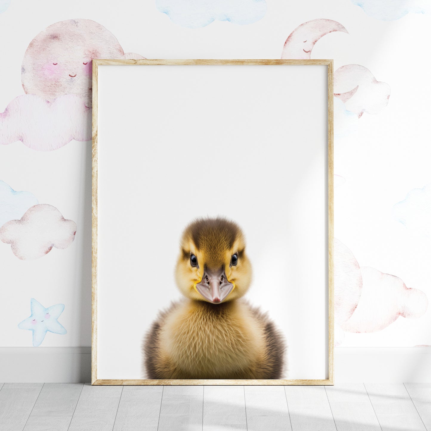 Baby Duckling Portrait Print