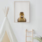 Baby Duckling Portrait Print