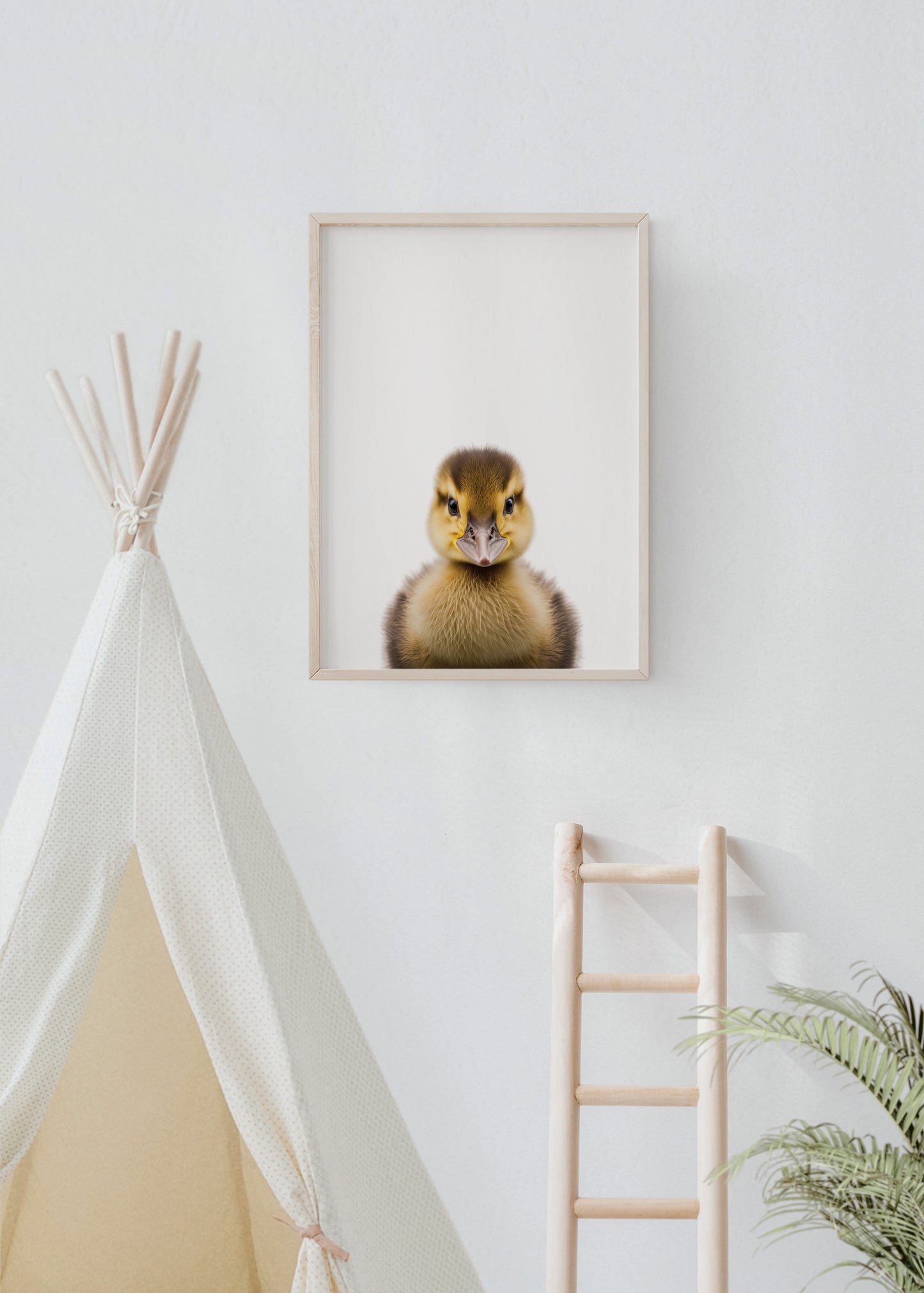 Baby Duckling Portrait Print