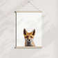 Baby Fox Portrait Print