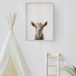 Baby Goat Portrait Print