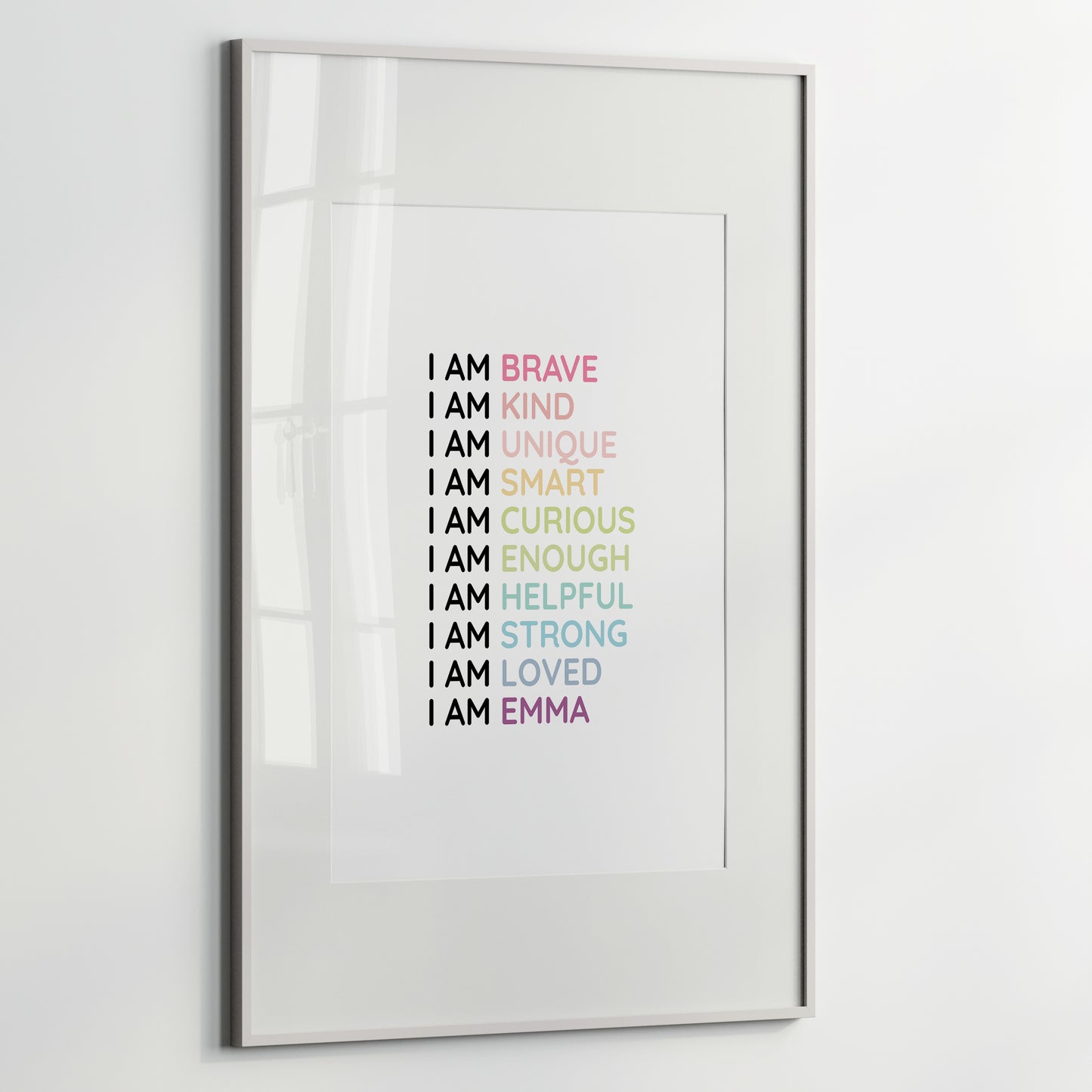 Magic Mindset Affirmations Print