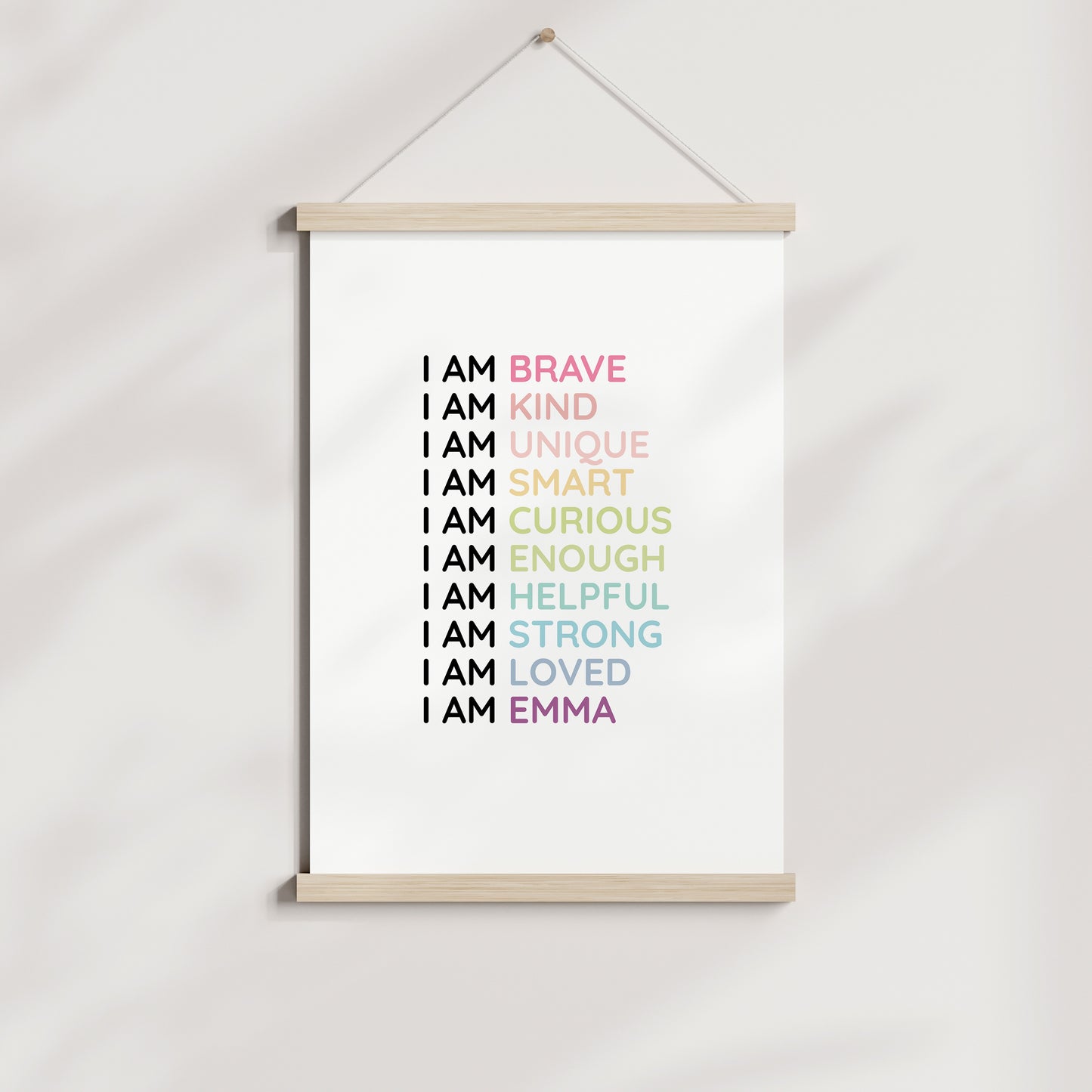 Magic Mindset Affirmations Print