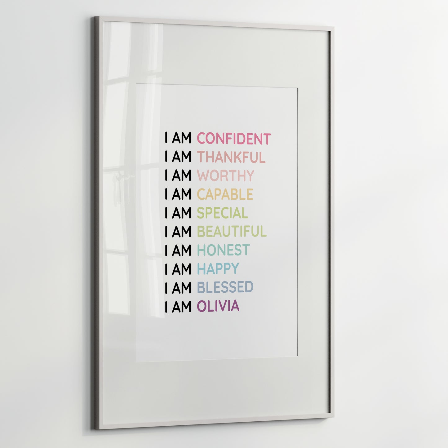 Magic Mindset Confidence ~ Unframed Print