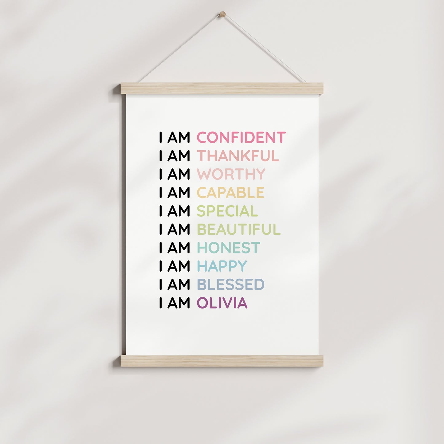 Magic Mindset Confidence ~ Unframed Print