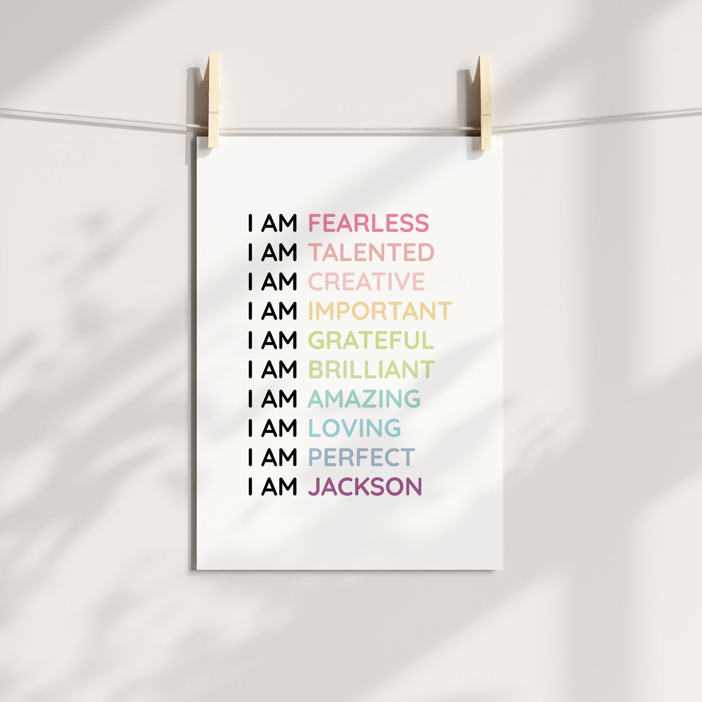 Magic Mindset Empowering ~ Unframed Print