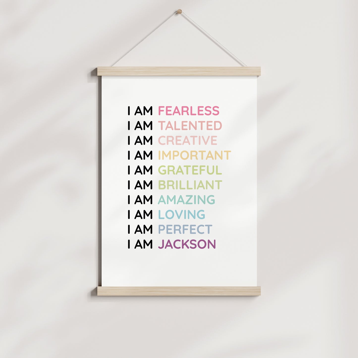 Magic Mindset Empowering ~ Unframed Print