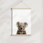Baby Koala Portrait Print