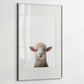 Baby Lamb Portrait Print