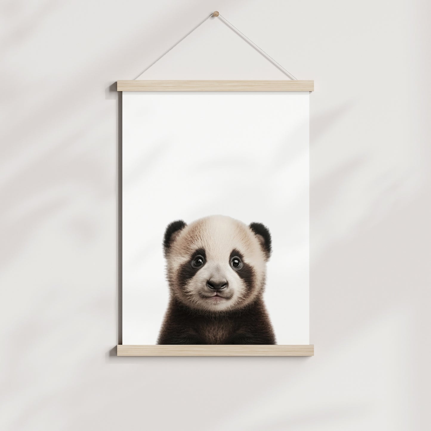 Baby Panda Portrait Print