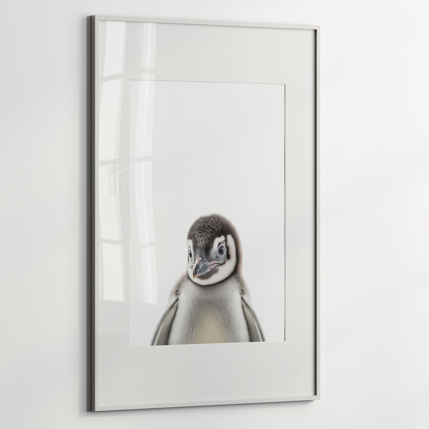 Baby Penguin Portrait Print