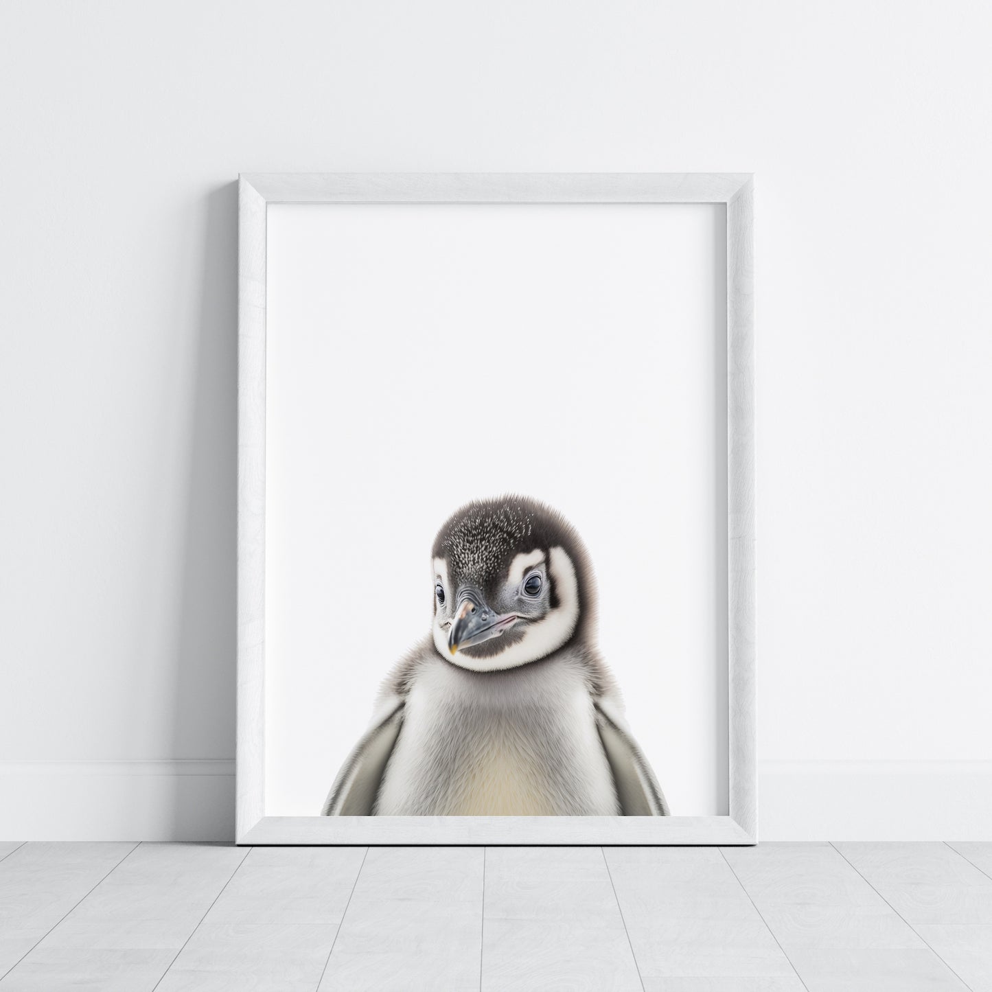 Baby Penguin Portrait Print