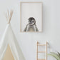Baby Penguin Portrait Print