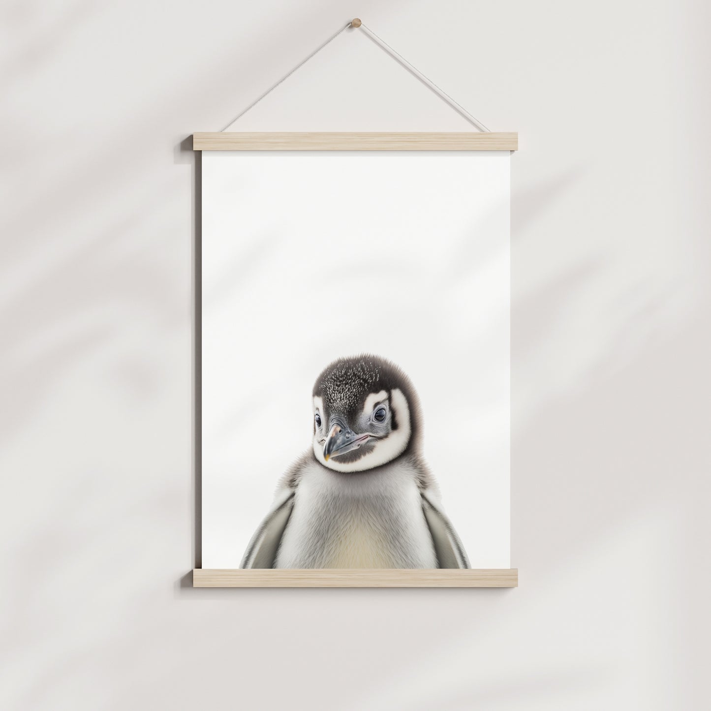 Baby Penguin Portrait Print