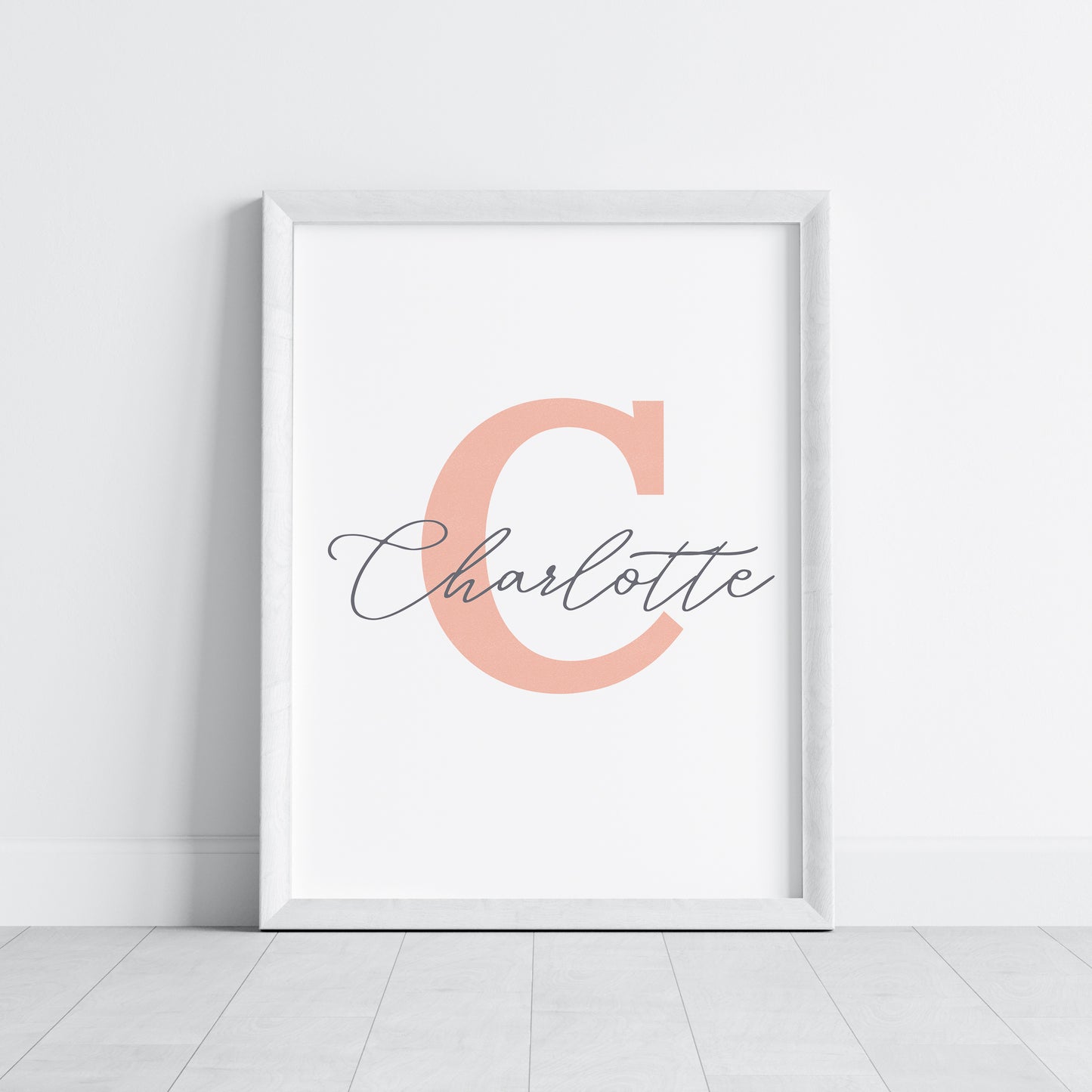 Simple Initials - Custom Poster