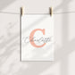 Simple Initials - Custom Poster