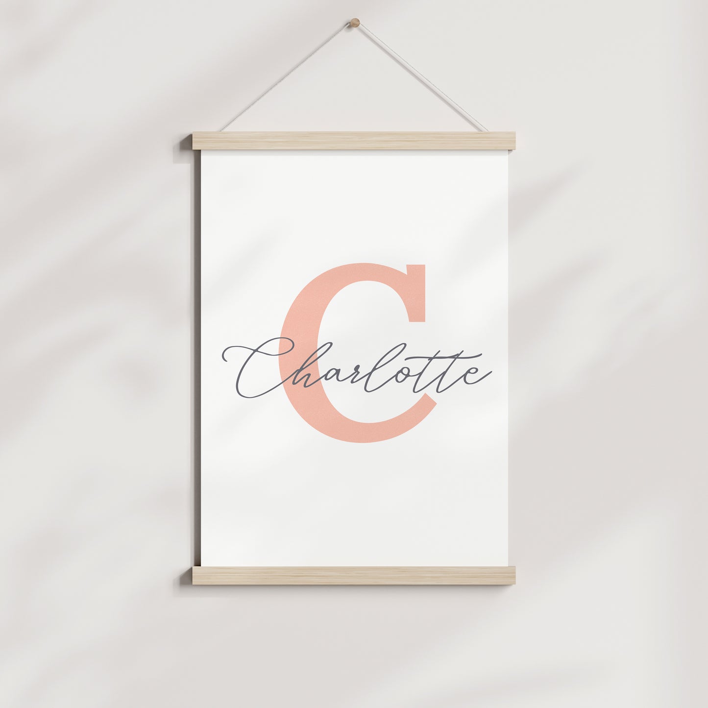 Simple Initials - Custom Poster