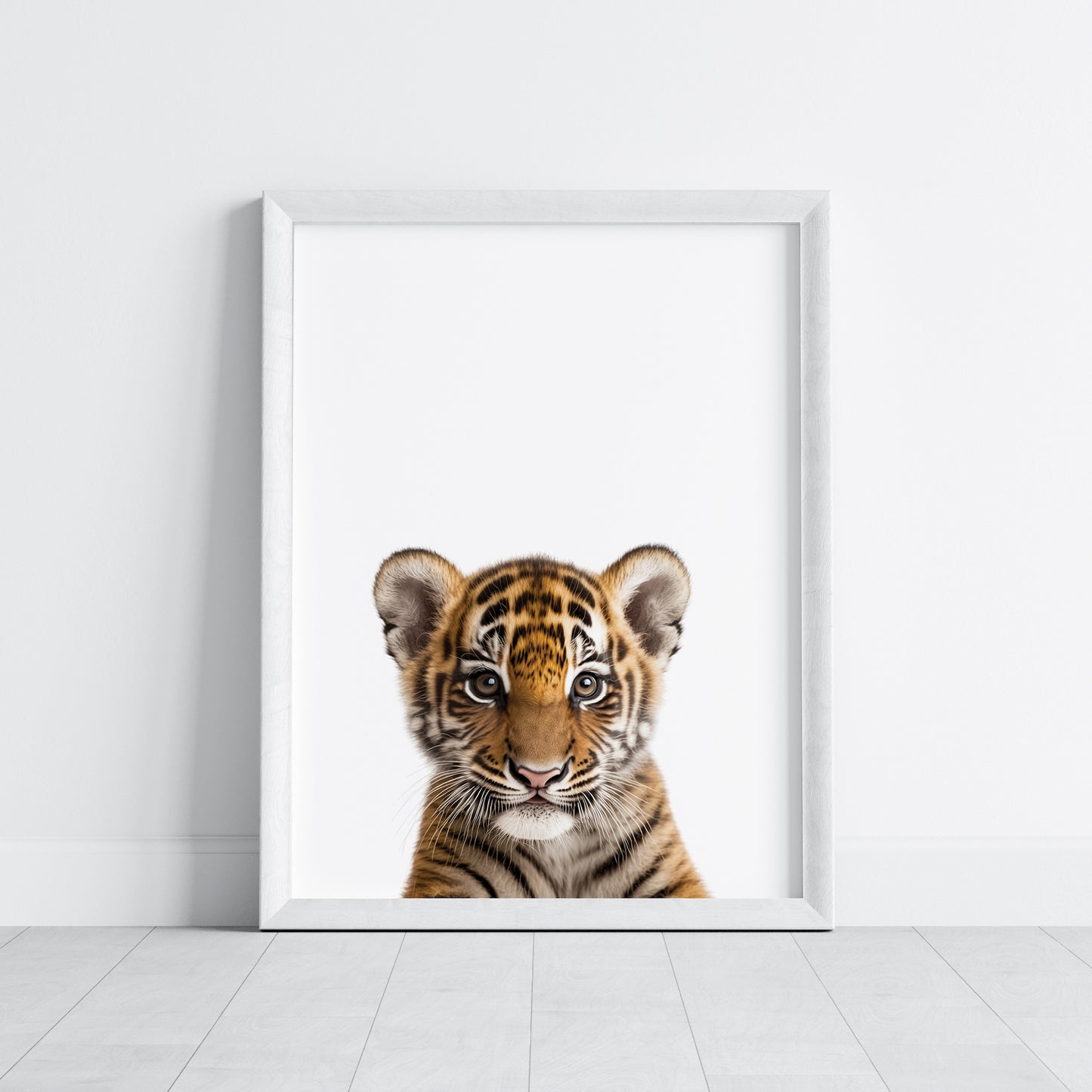 Baby Tiger Portrait Print