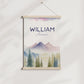 Woodland Mountains - Custom Poster