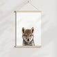 Baby Wolf Portrait Print