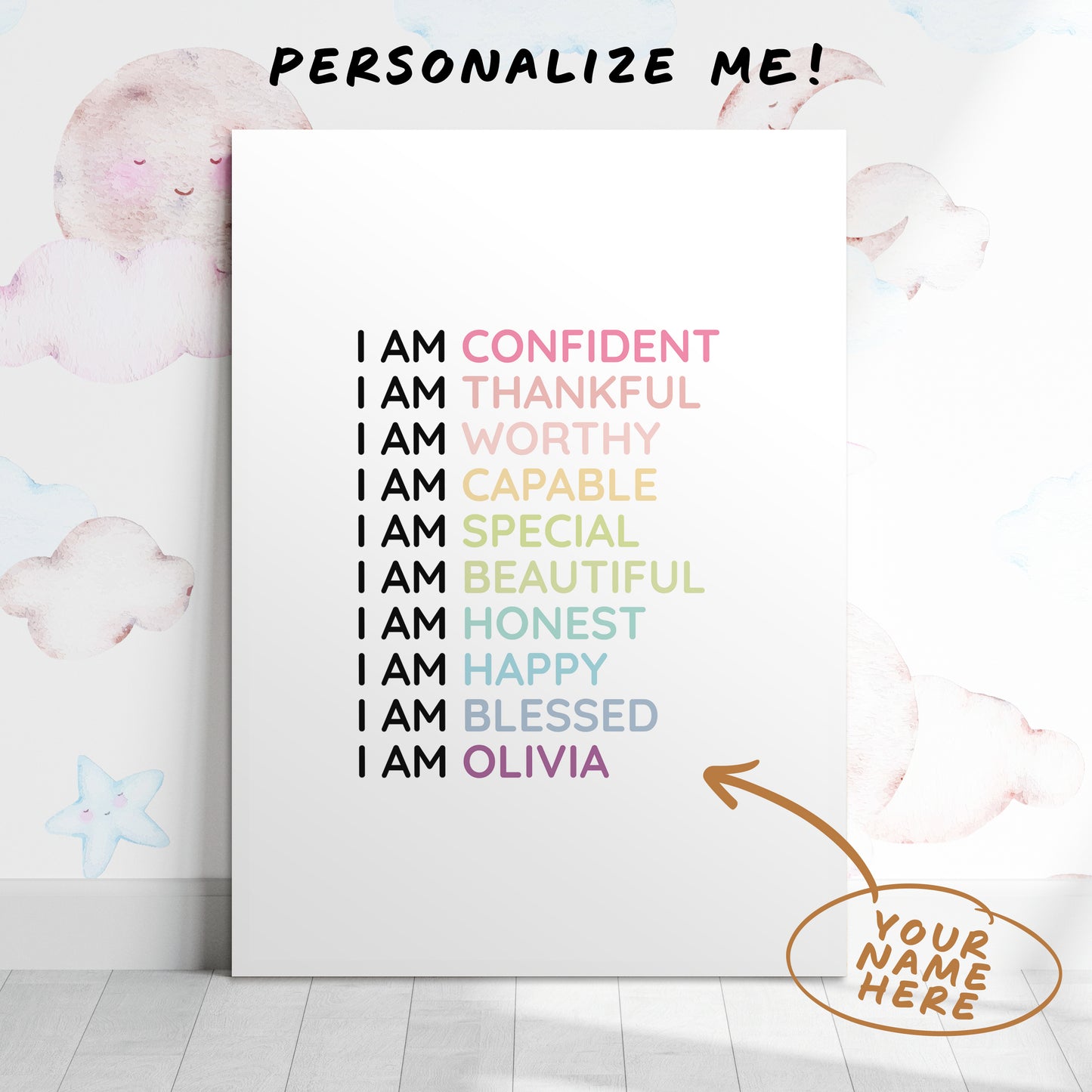 Magic Mindset Confidence ~ Unframed Print