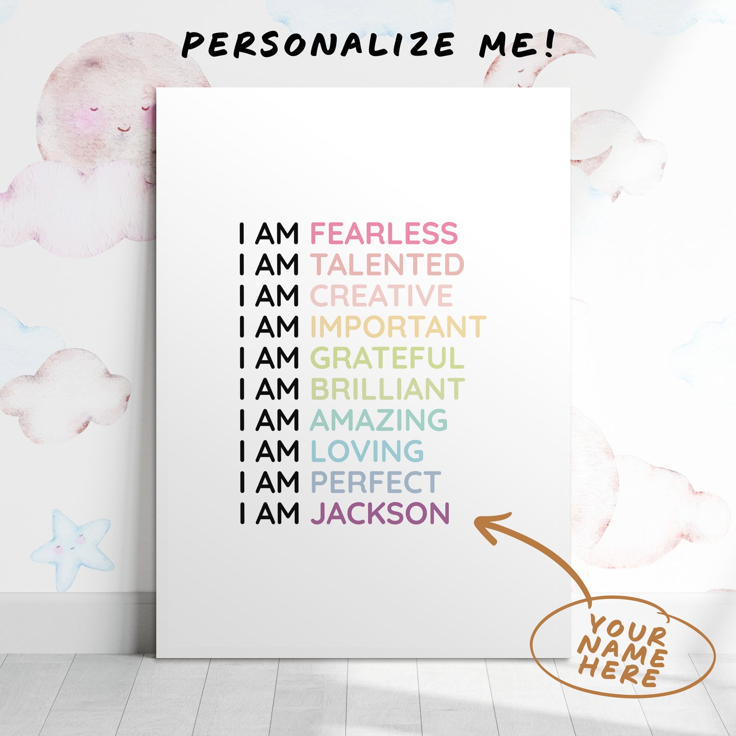 Magic Mindset Empowering ~ Unframed Print