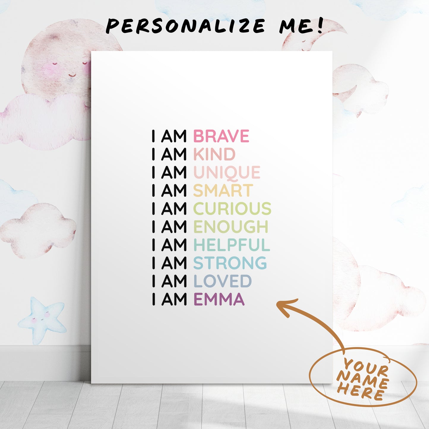 Magic Mindset Affirmations Print