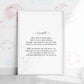 Devine Love ~ White Framed Print